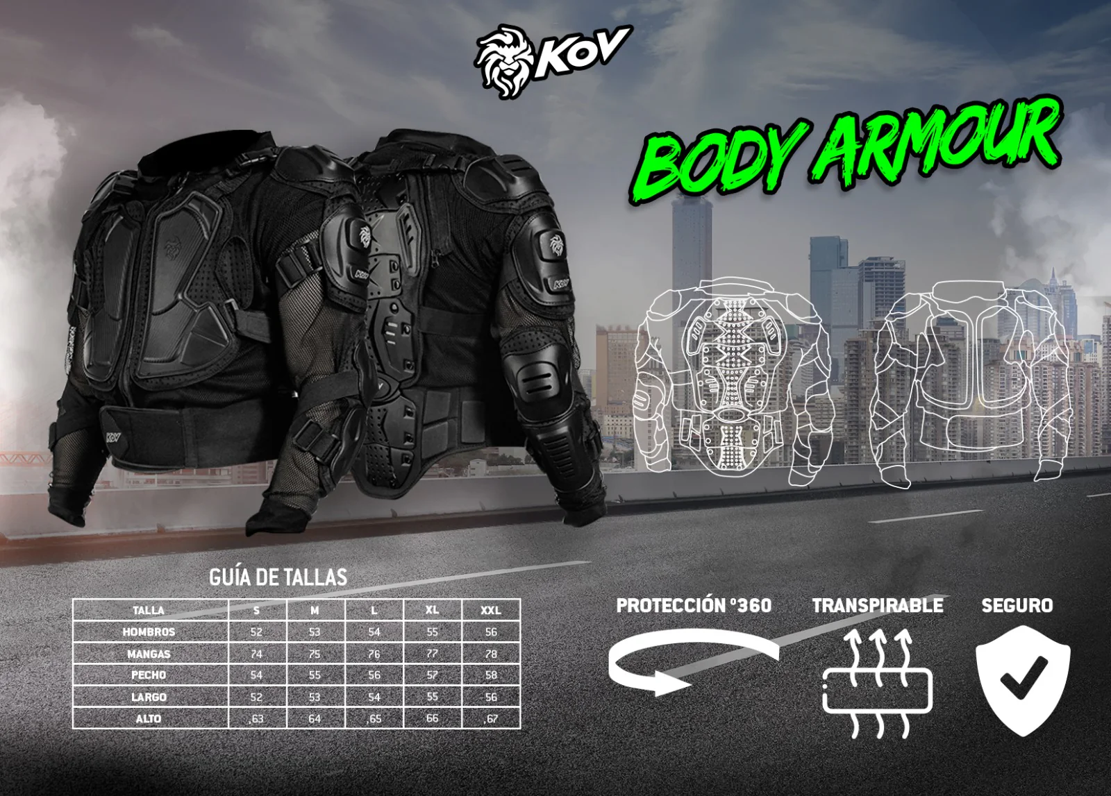 BODY ARMOUR - ESQUELETO DE PROTECCIÓN - Image 9