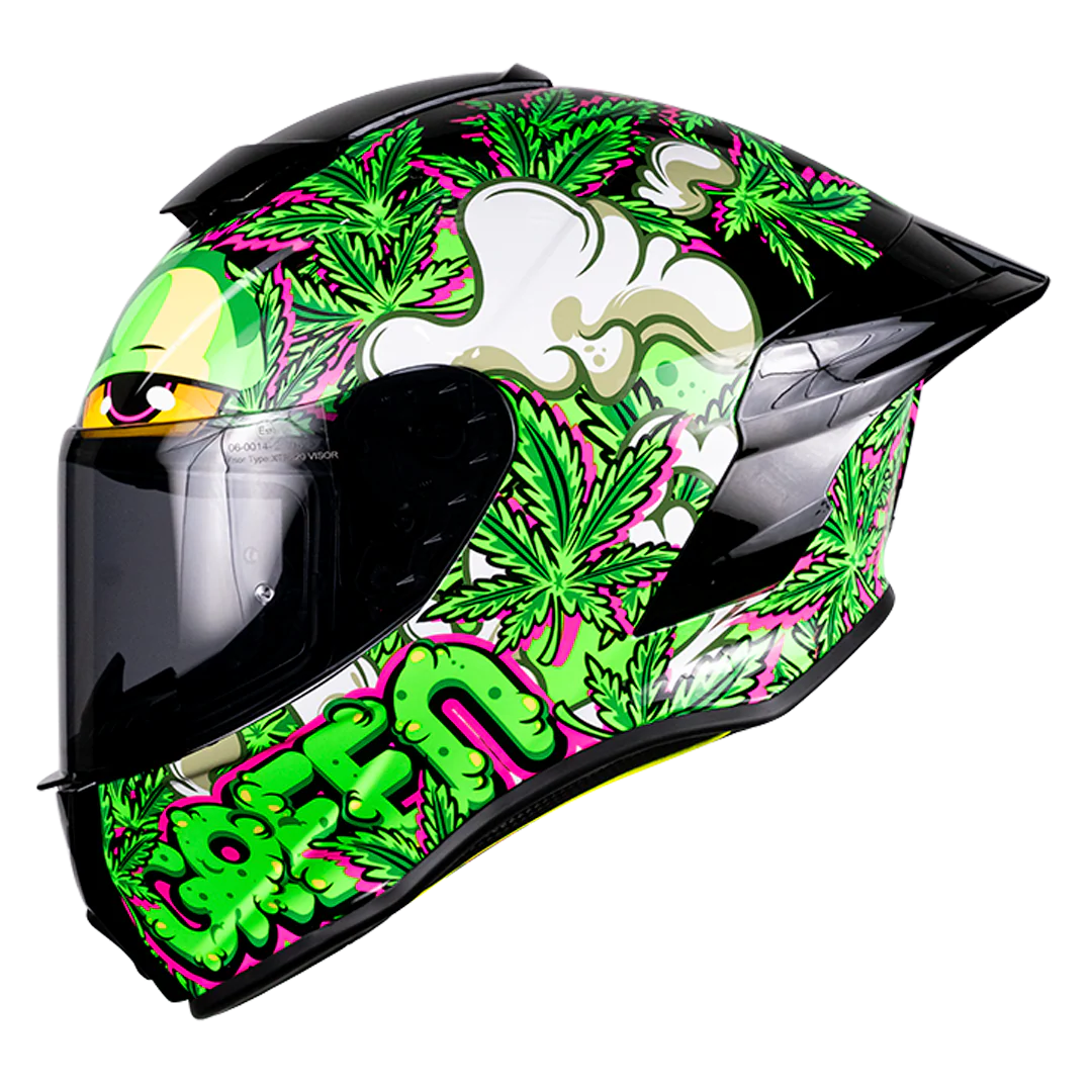 CASCO BUSTER MARY JANE VERDE FLUORESCENTE - Image 3