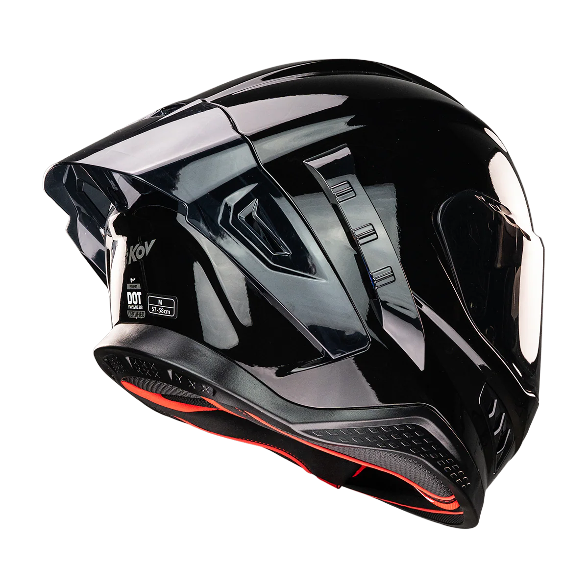 CASCO EKHO NEGRO BRILLOSO - Image 7