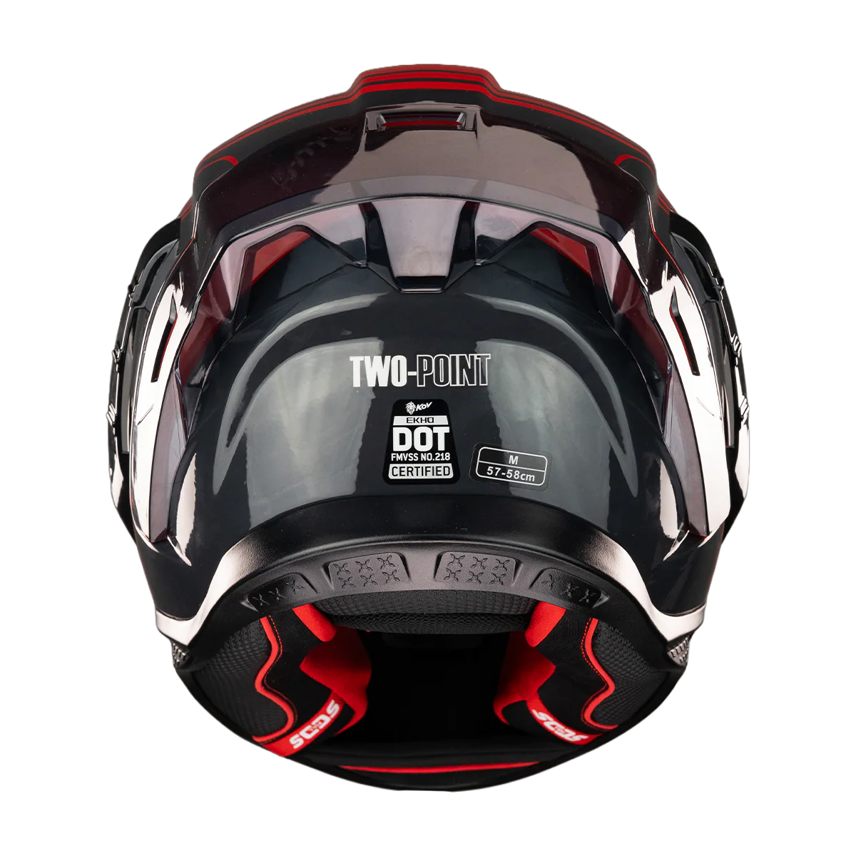 CASCO EKHO TWO POINT ROJO - Image 7