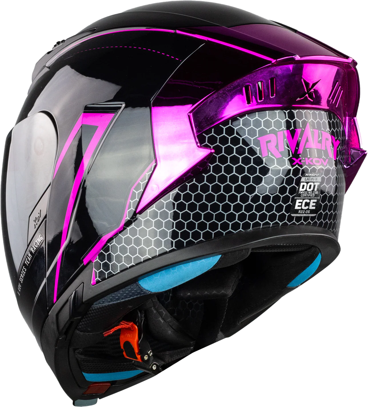 CASCO LATIN X RIVALRY NEGRO FIUSHA - Image 9