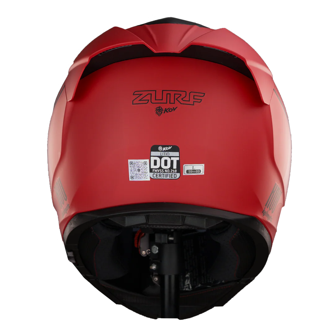 CASCO LITIO ZURF ROJO - Image 8