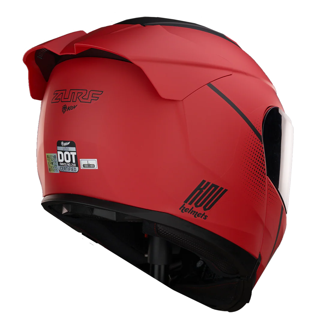 CASCO LITIO ZURF ROJO - Image 9