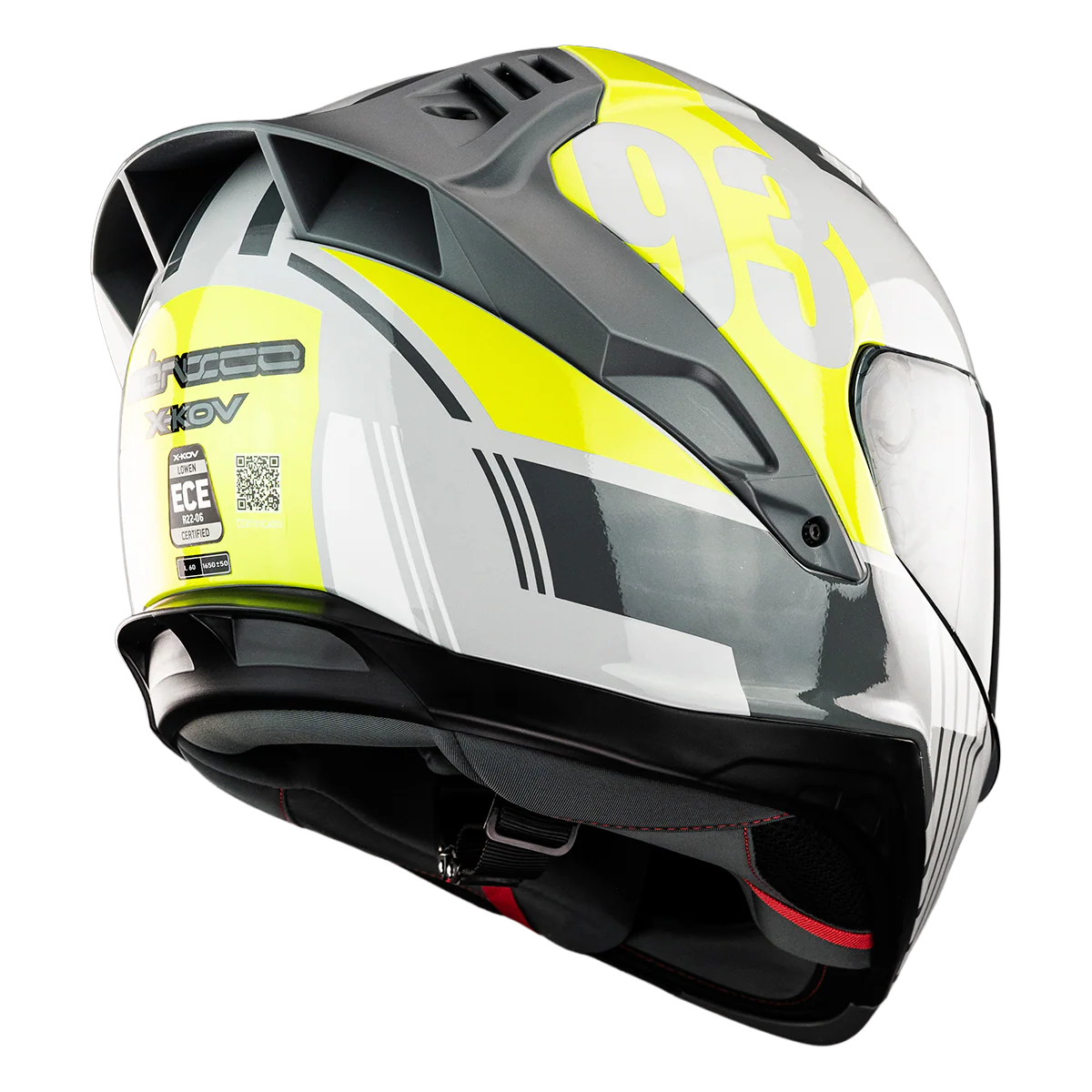 CASCO LOWEN SONICO GRIS NEON - Image 6