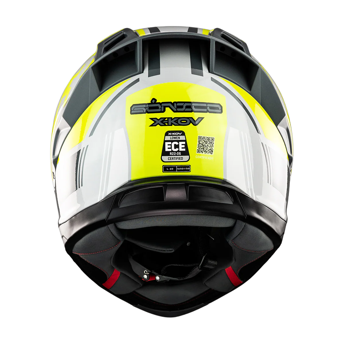 CASCO LOWEN SONICO GRIS NEON - Image 7