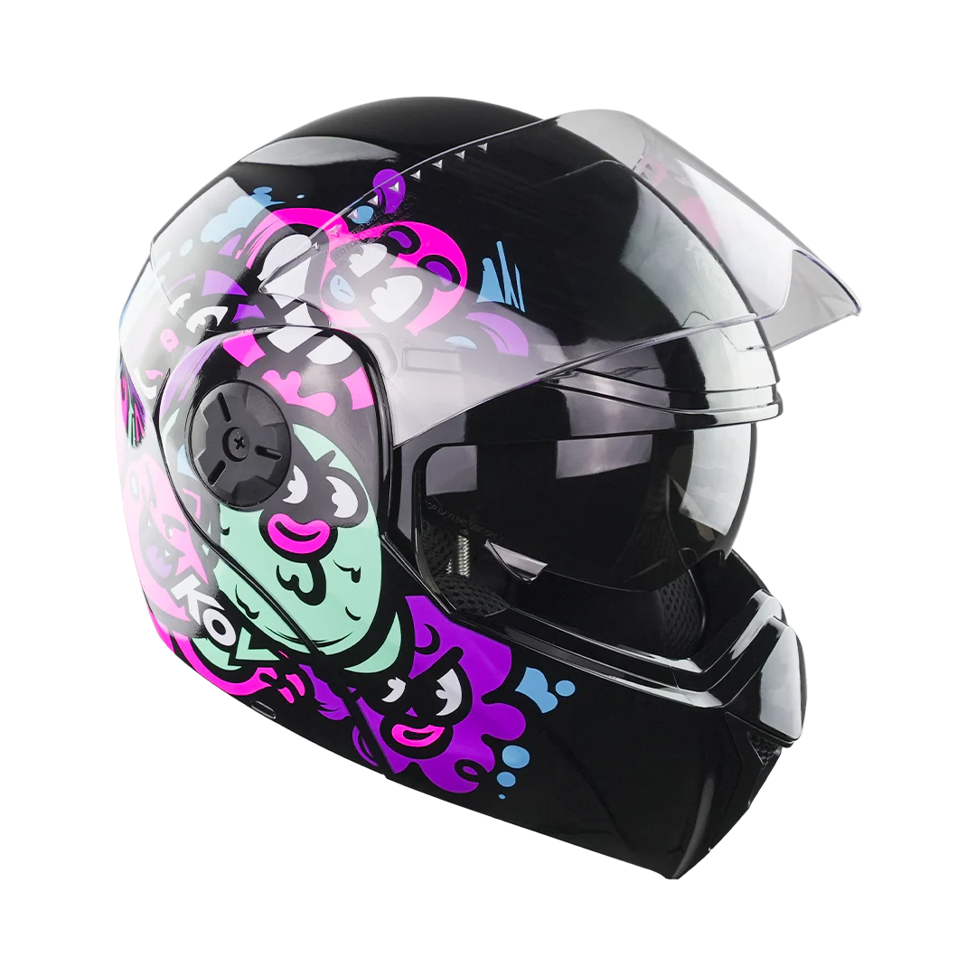 CASCO KIDS DREAM TEAM NEGRO-ROSA - Image 3