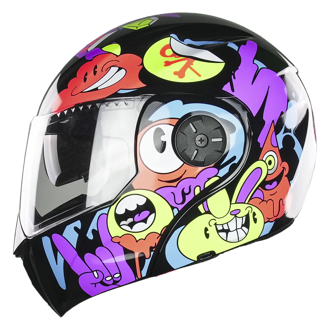 CASCO KIDS CRAZY RAIN NEGRO - Image 3