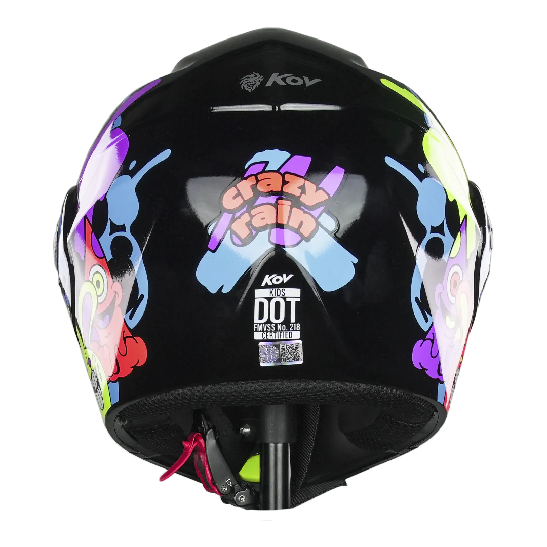CASCO KIDS CRAZY RAIN NEGRO - Image 5
