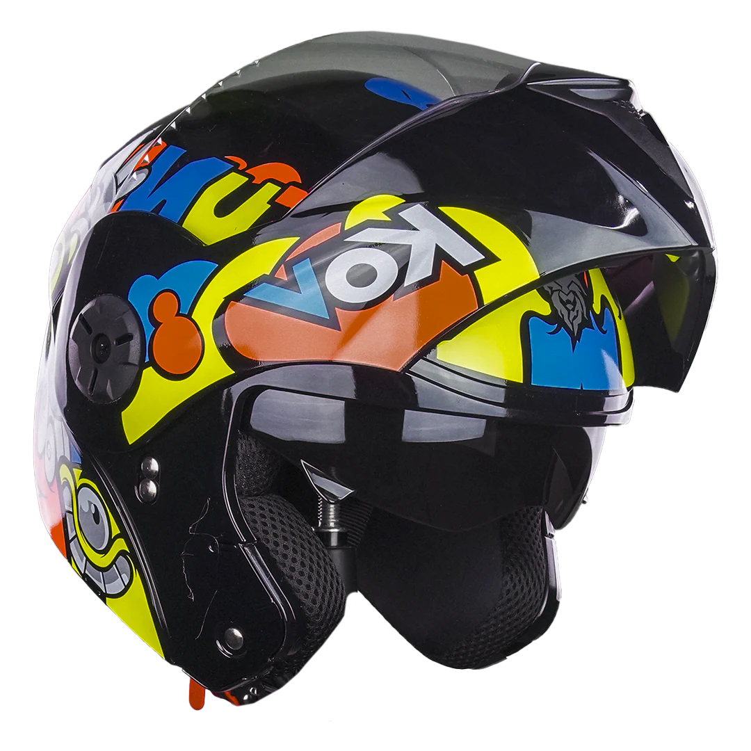 CASCO KIDS FUN AMARILLO- NARANJA - Image 4