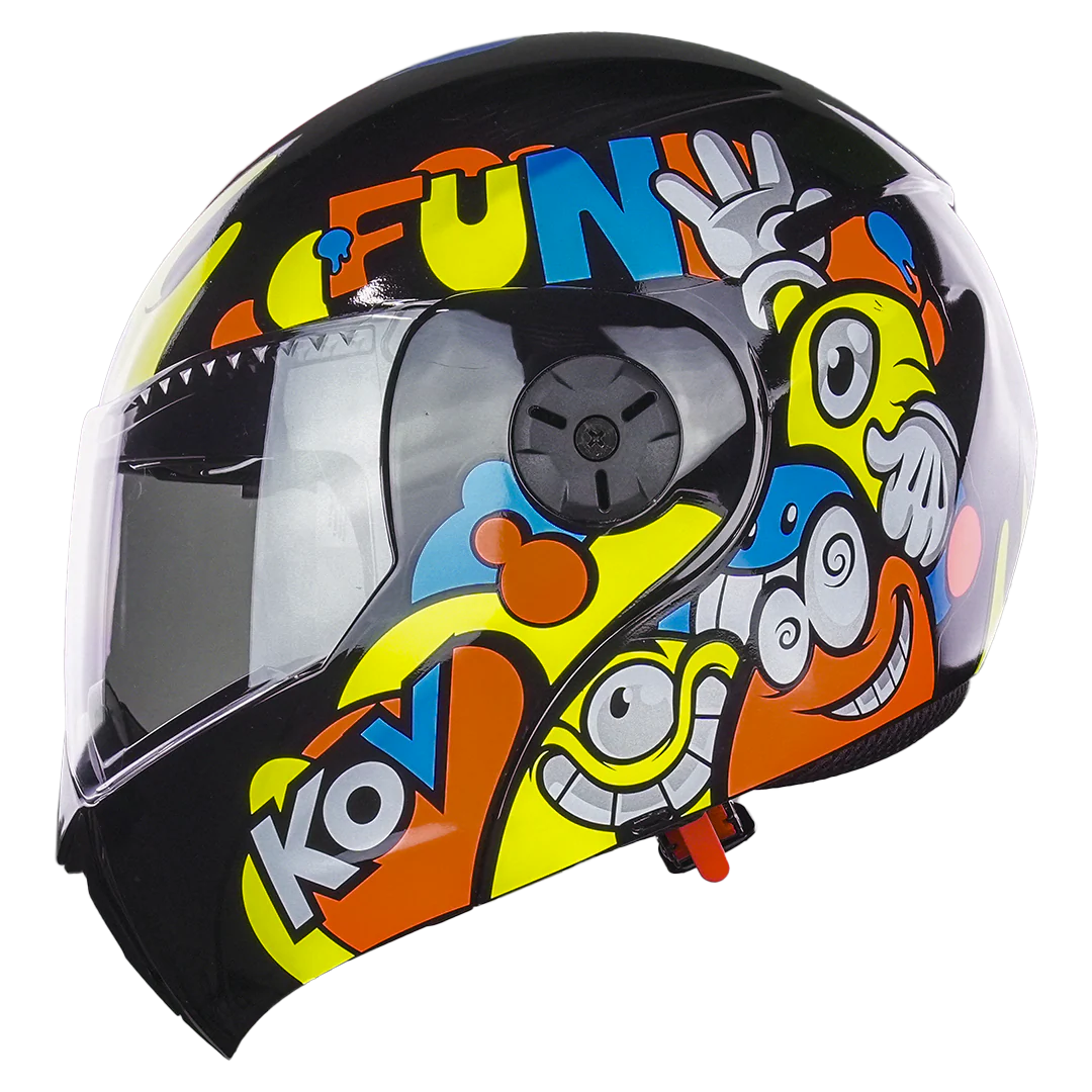 CASCO KIDS FUN AMARILLO- NARANJA - Image 6