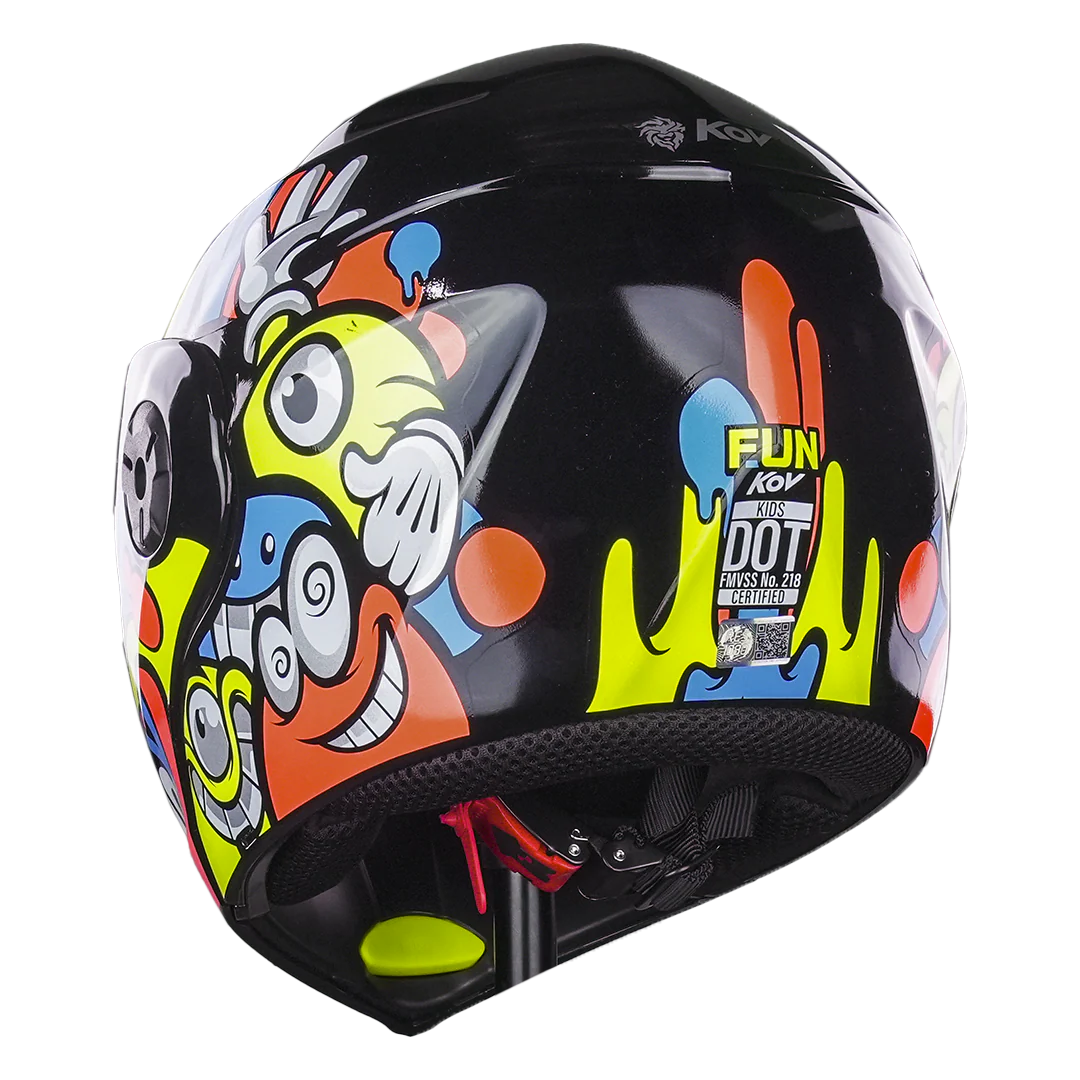 CASCO KIDS FUN AMARILLO- NARANJA - Image 9