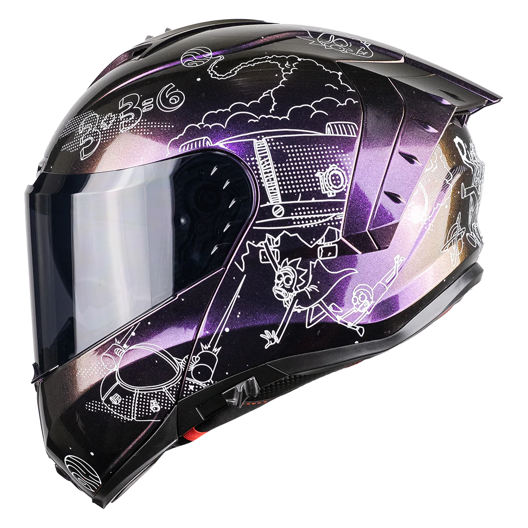 CASCO SNOW RICK & MORTY GALACTIC FLUORESCENTE - Image 3