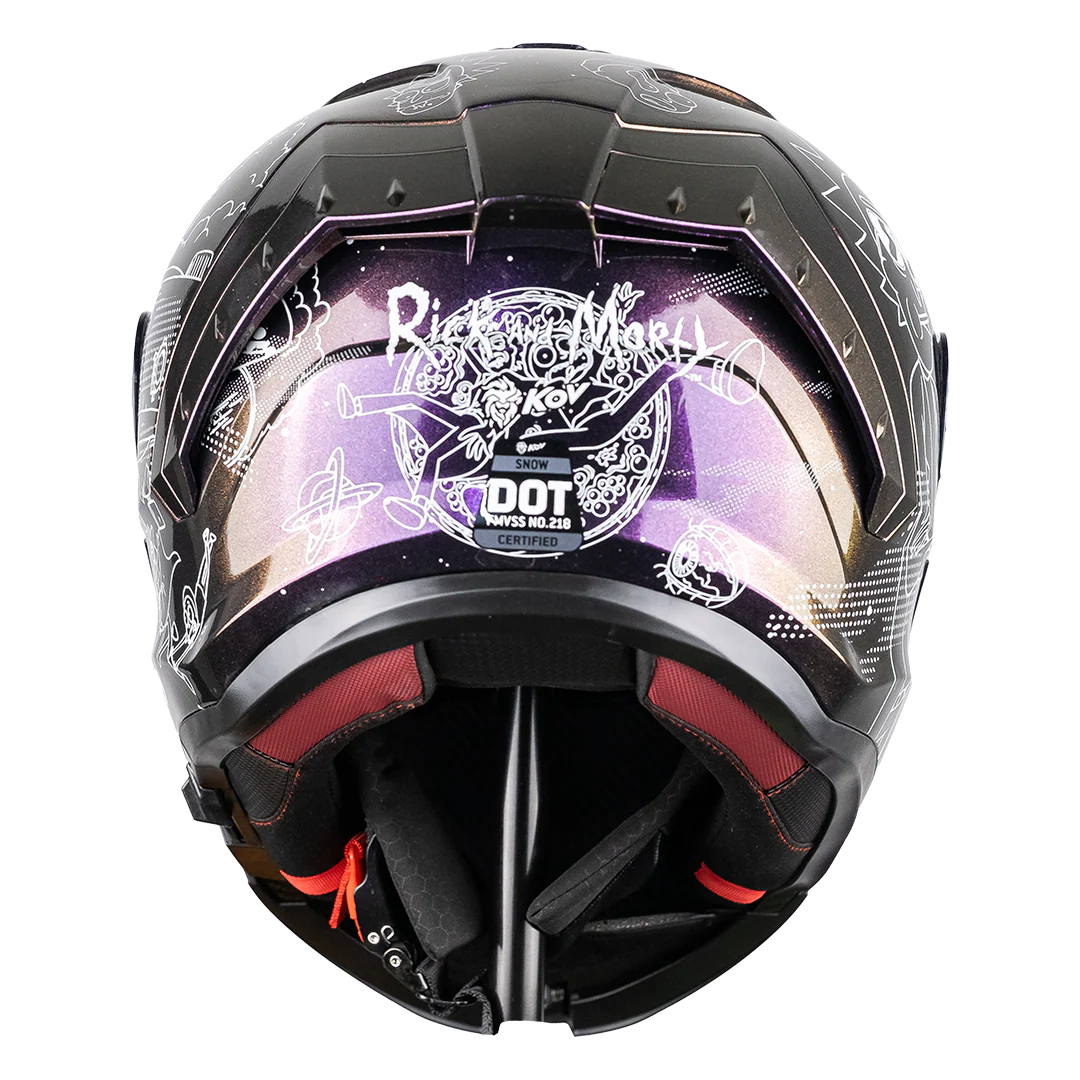 CASCO SNOW RICK & MORTY GALACTIC FLUORESCENTE - Image 4