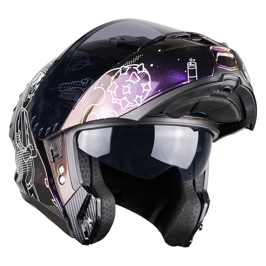 CASCO SNOW RICK & MORTY GALACTIC FLUORESCENTE - Image 5