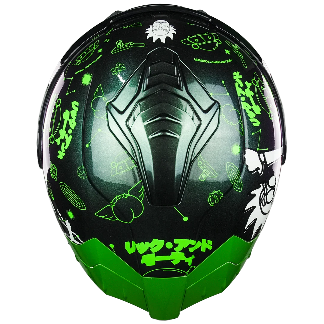CASCO SNOW RICK SANCHEZ FLUORESCENTE - Image 5