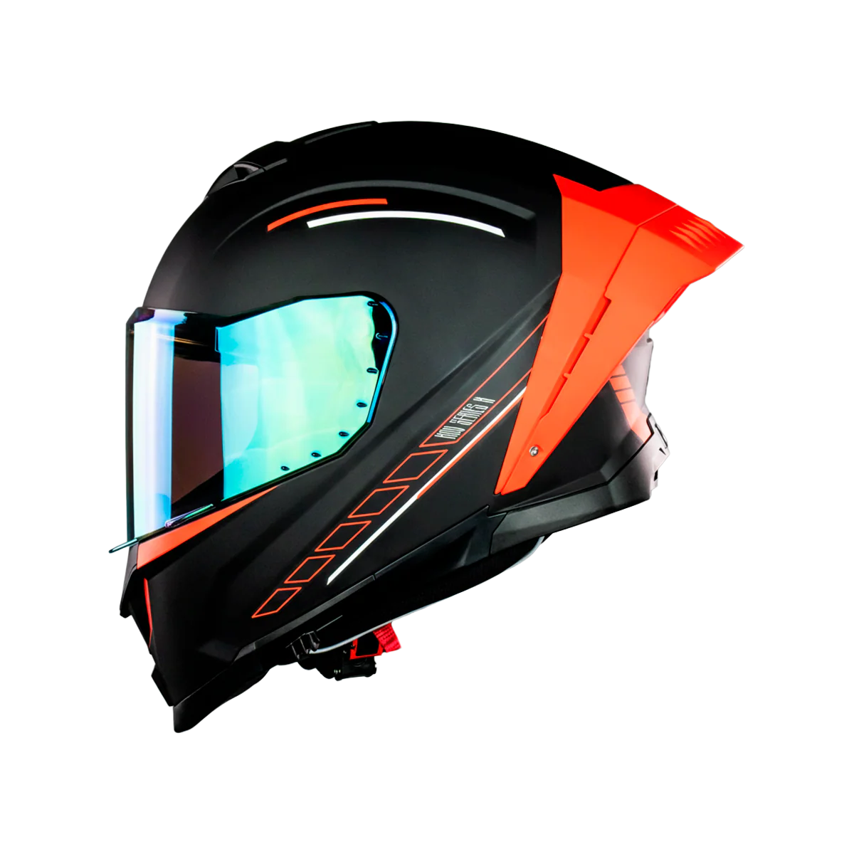 CASCO THANOS STREAK NEGRO ROJO - Image 4