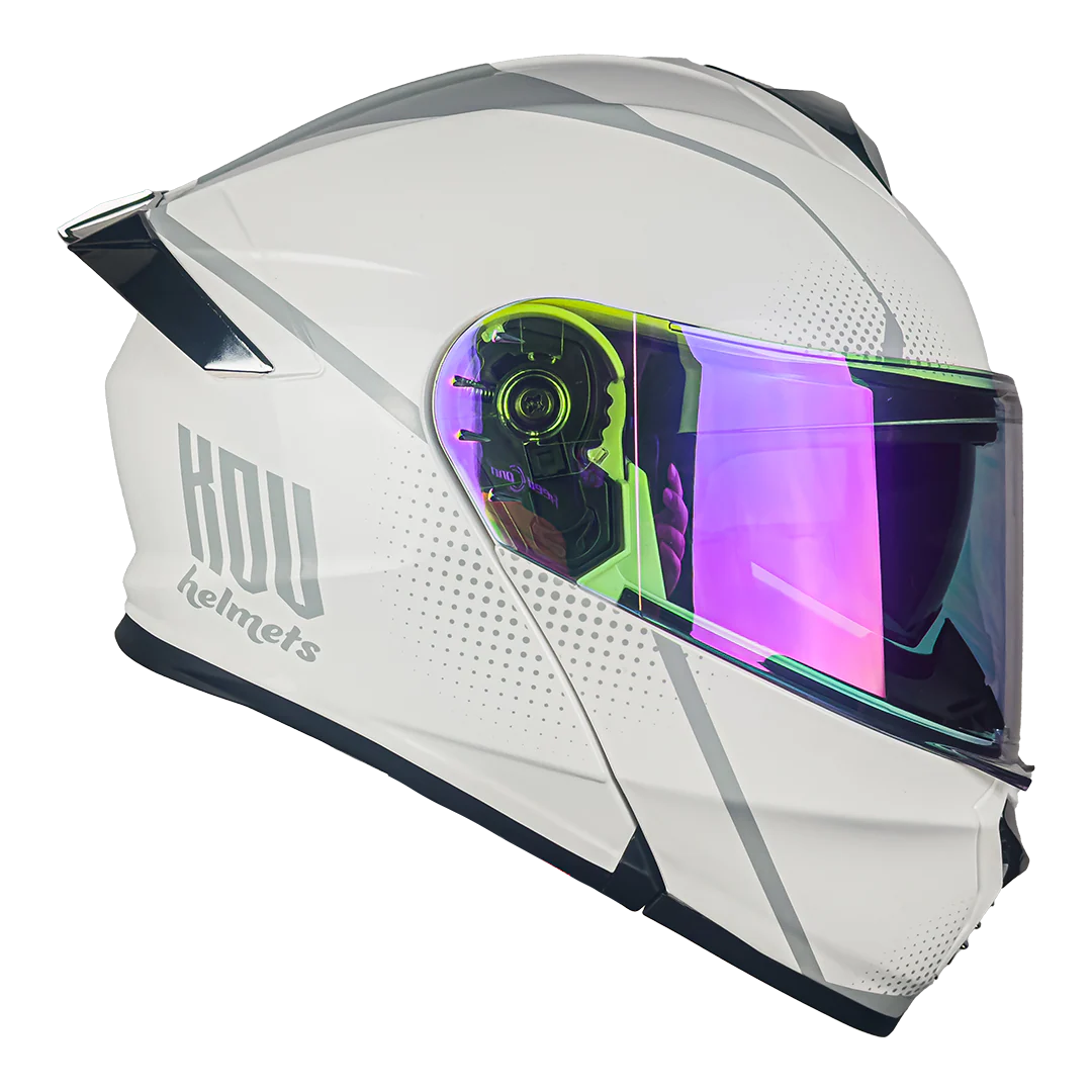 CASCO THUNDER WAVES BLANCO