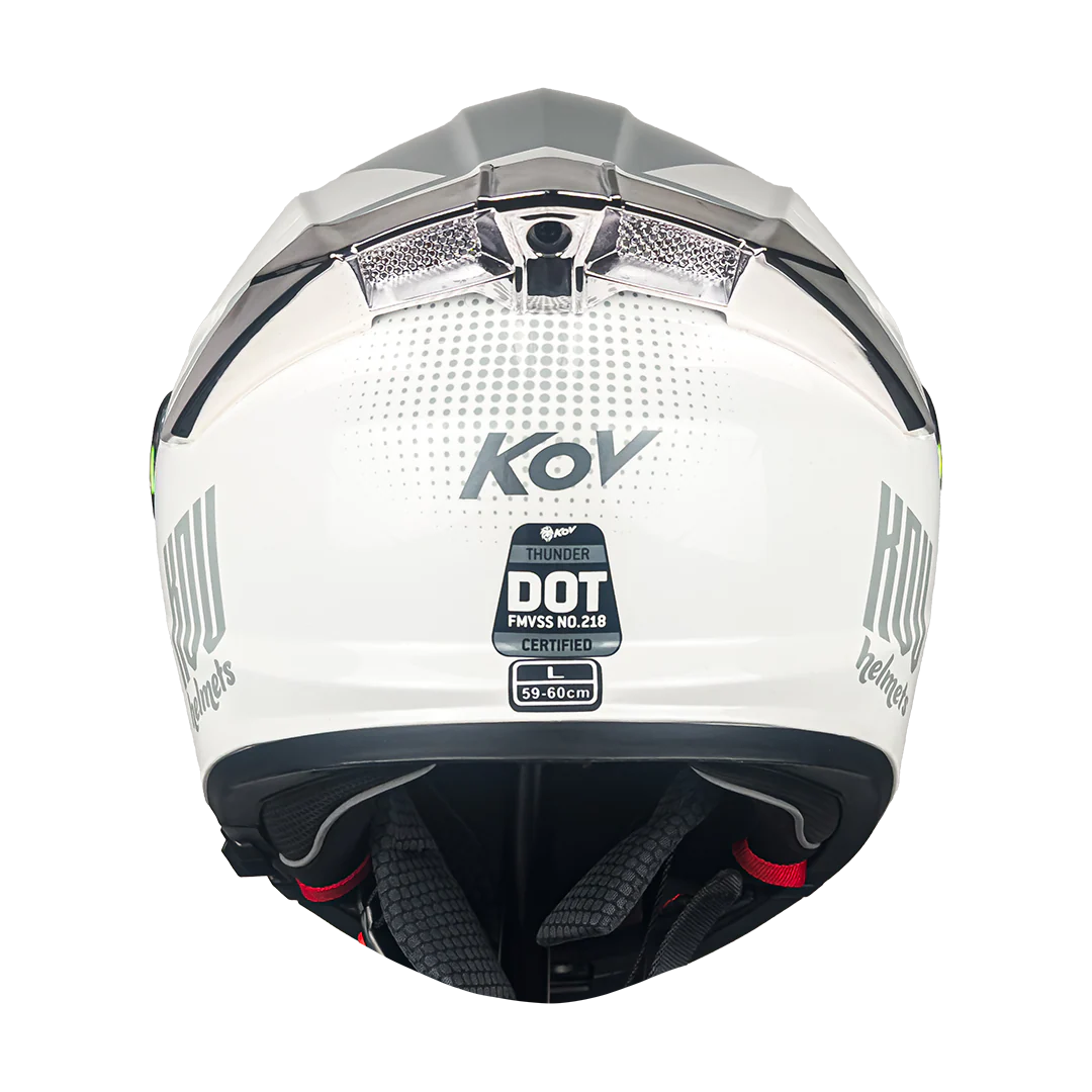 CASCO THUNDER WAVES BLANCO - Image 4