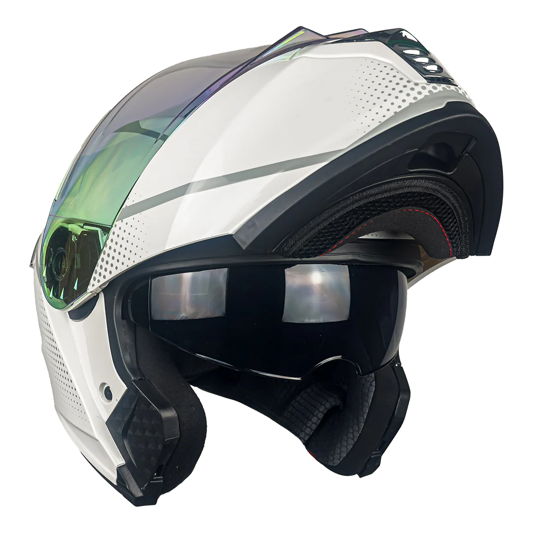 CASCO THUNDER WAVES BLANCO - Image 5