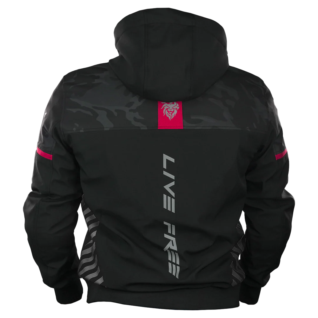CHAMARRA STORM NEON ROJA - Image 6