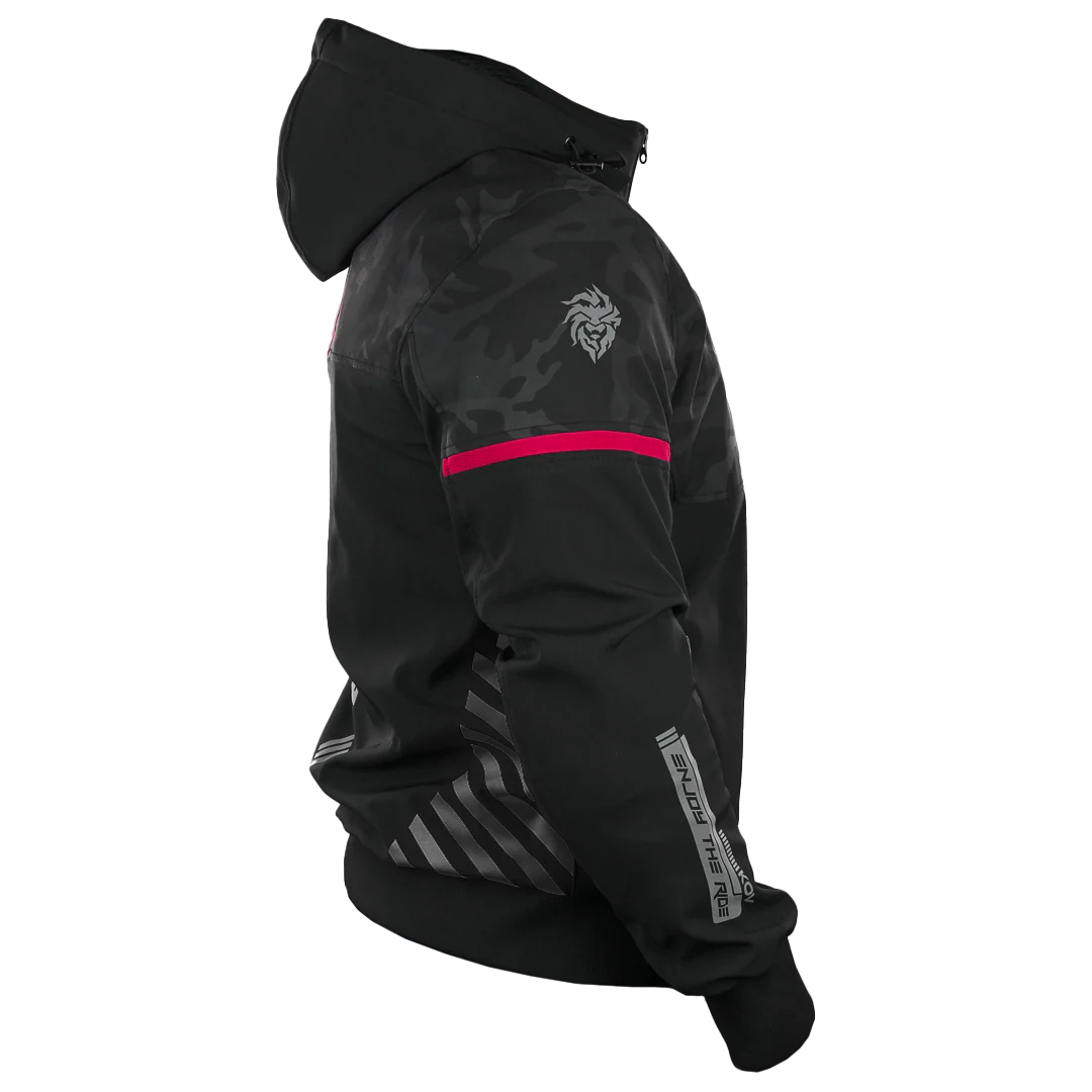 CHAMARRA STORM NEON ROJA - Image 7