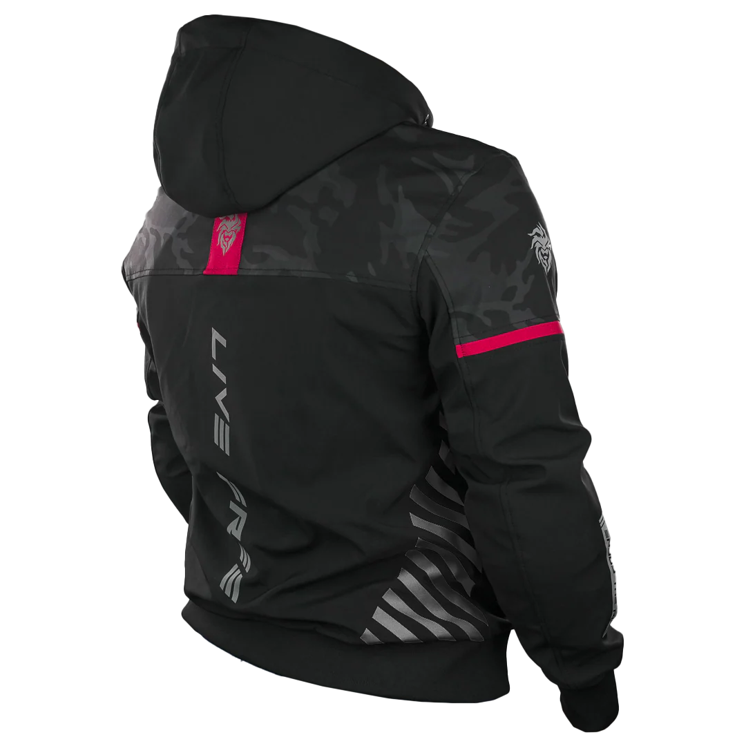 CHAMARRA STORM NEON ROJA - Image 8