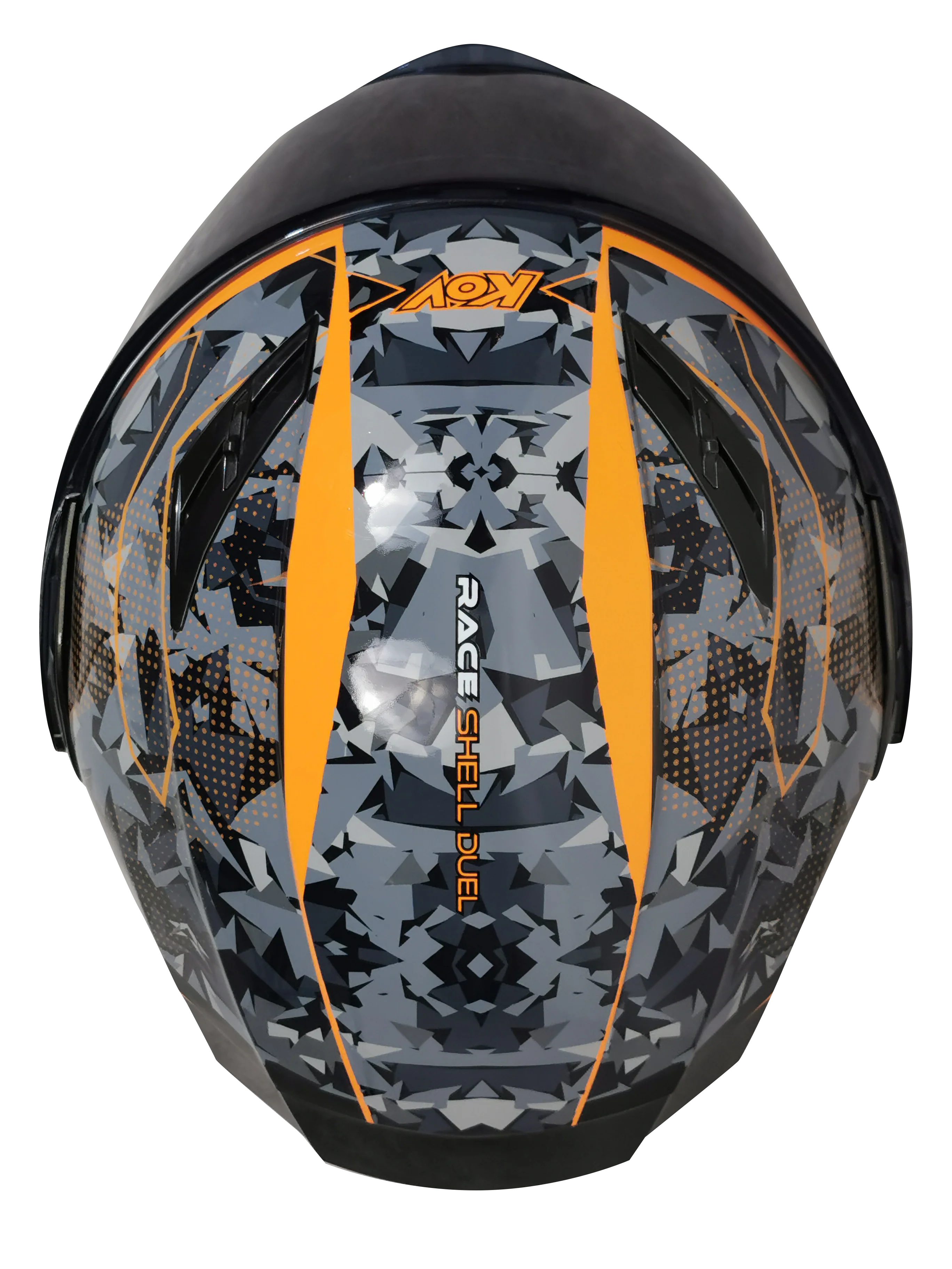 CASCO NÉBULA WRAP NARANJA - Image 5
