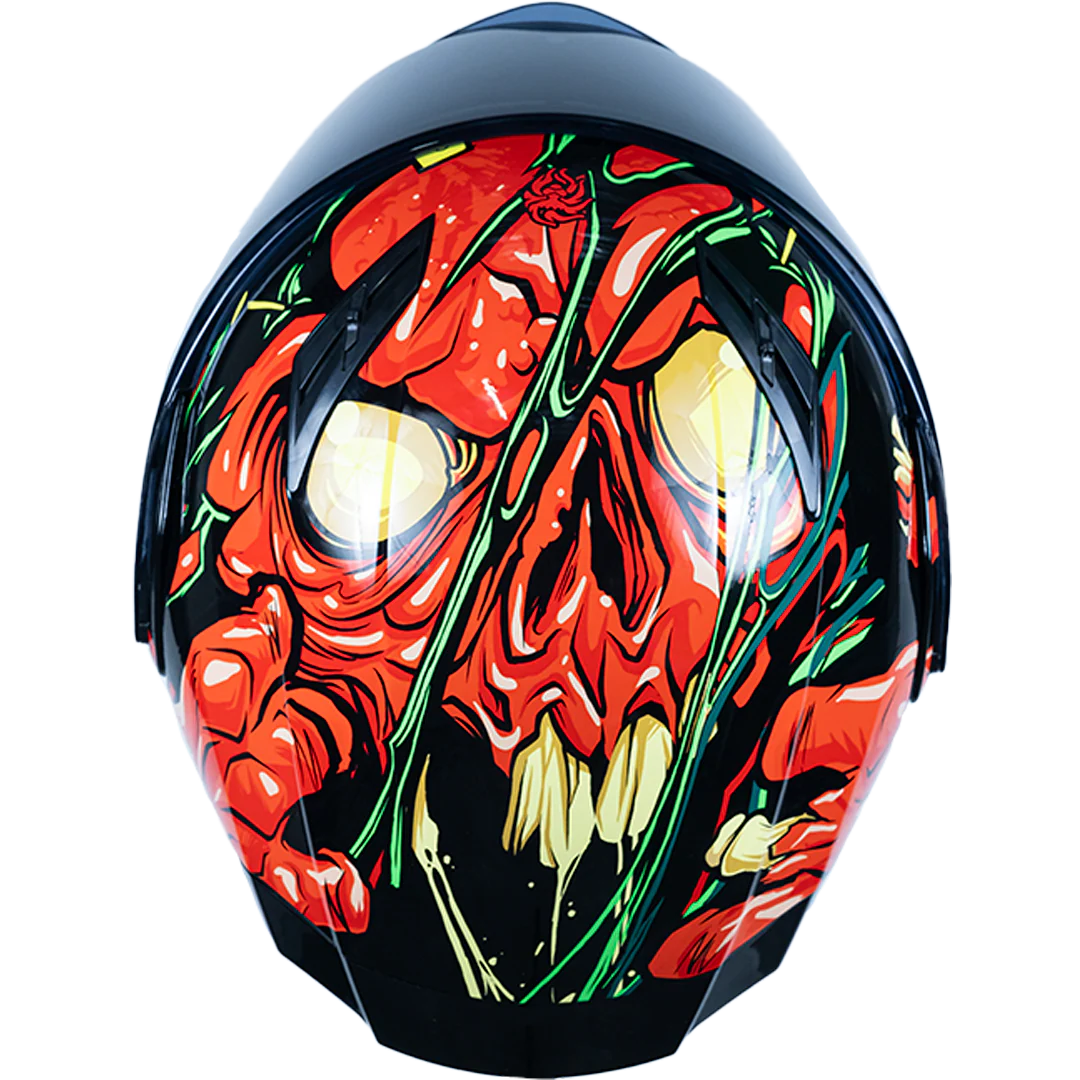 CASCO ESTELAR ZOMBIE ROJO - Image 4