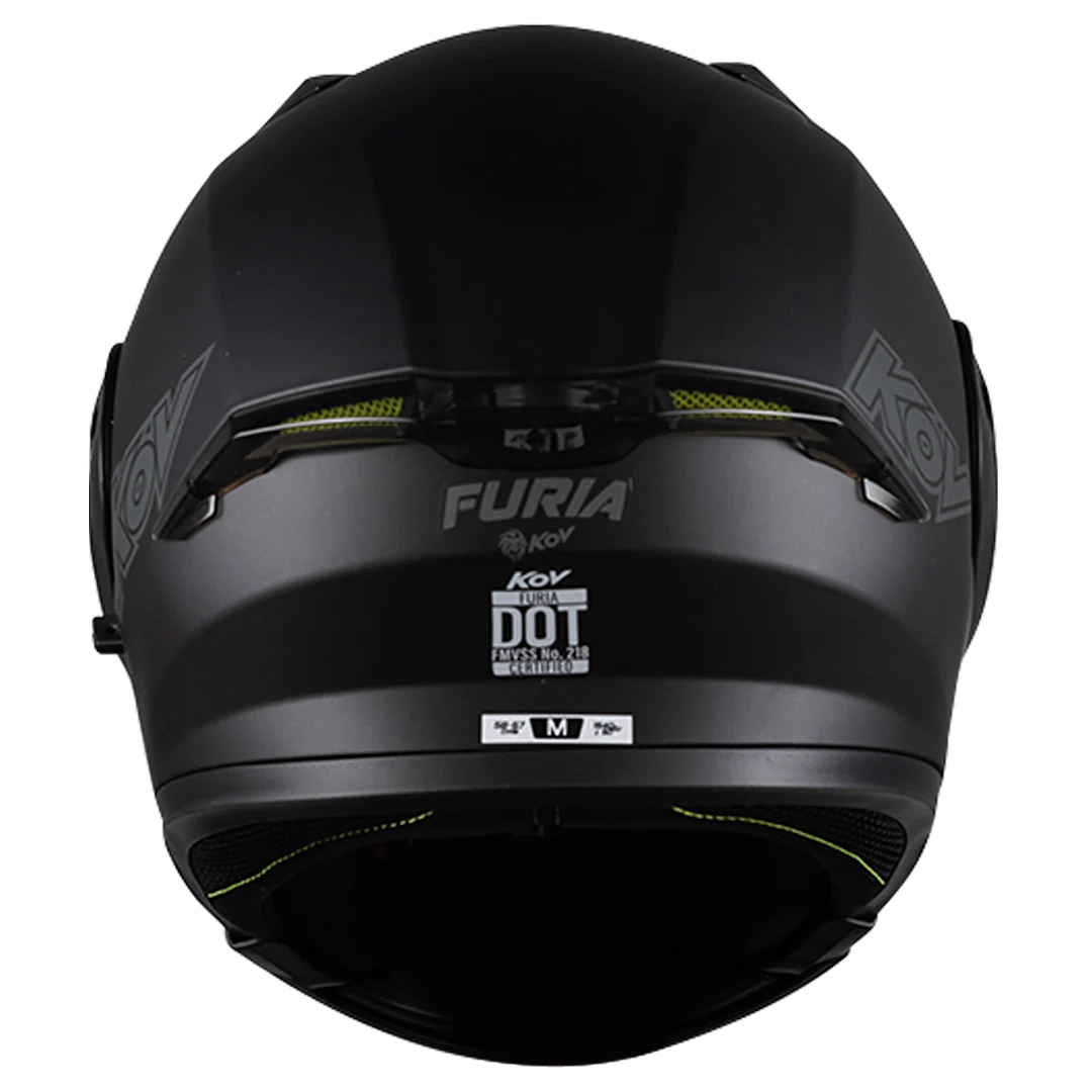 CASCO FURIA NEGRO MATE - Image 4