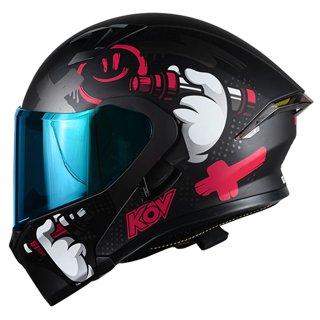 CASCO FURIA TAGGER ROJO - Image 3