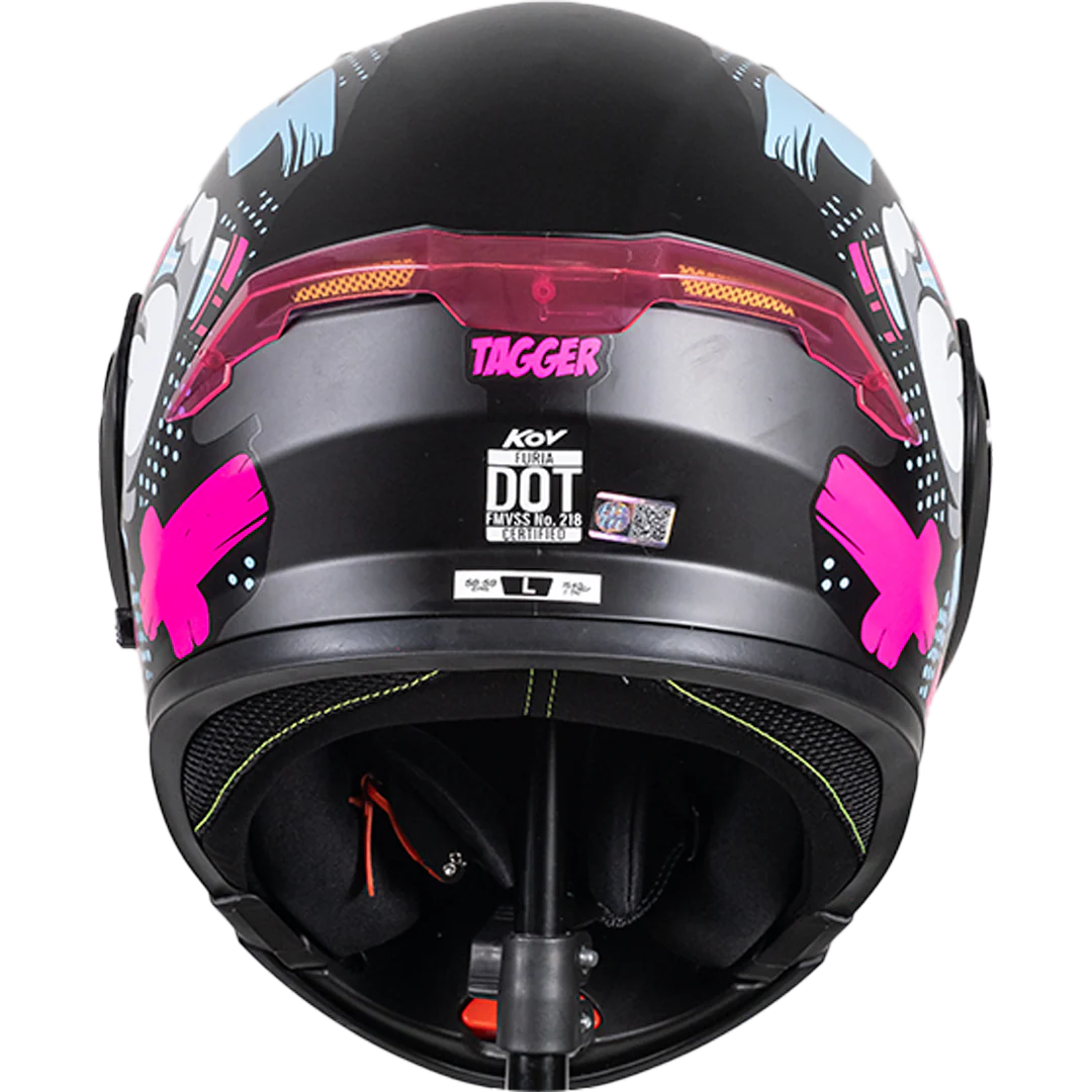 CASCO FURIA TAGGER ROSA - Image 4