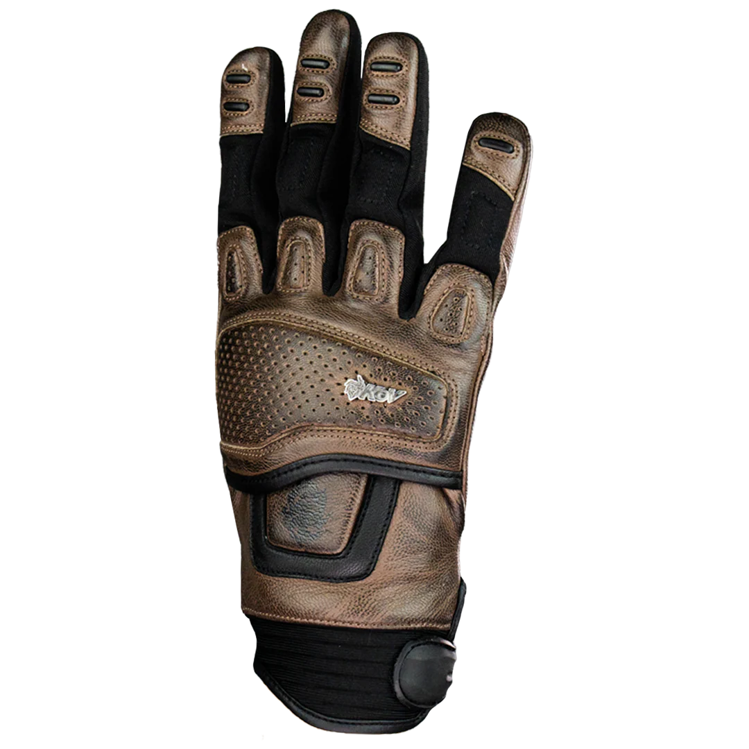 GUANTE KOV PIEL RACER CAFE - Image 3