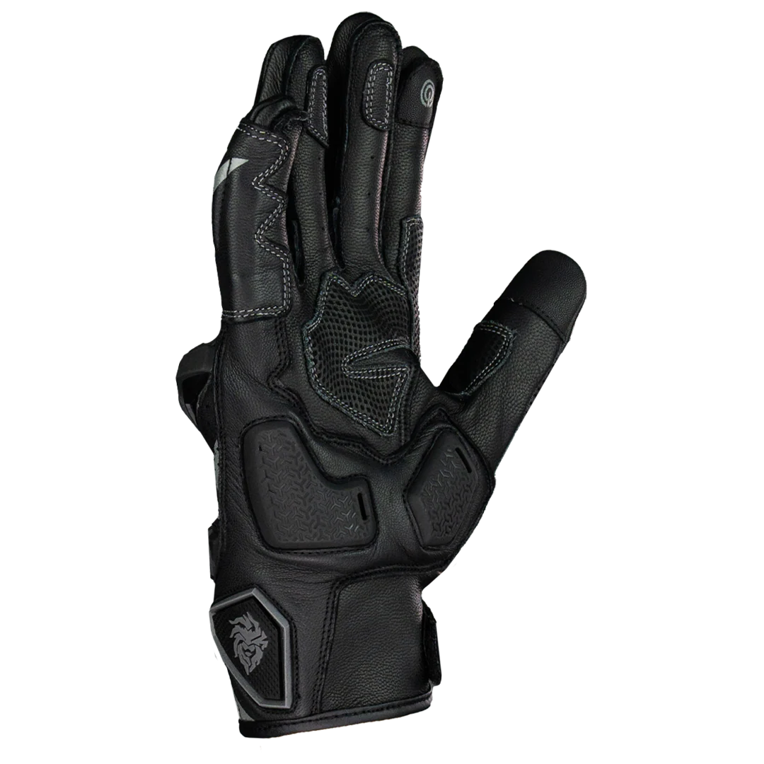 GUANTE KOV PIEL ROSS NEGRO GRIS T - Image 5