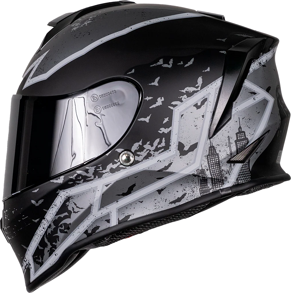 CASCO KROON DC BATMAN GRIS CON ECE 22.05 - Image 3