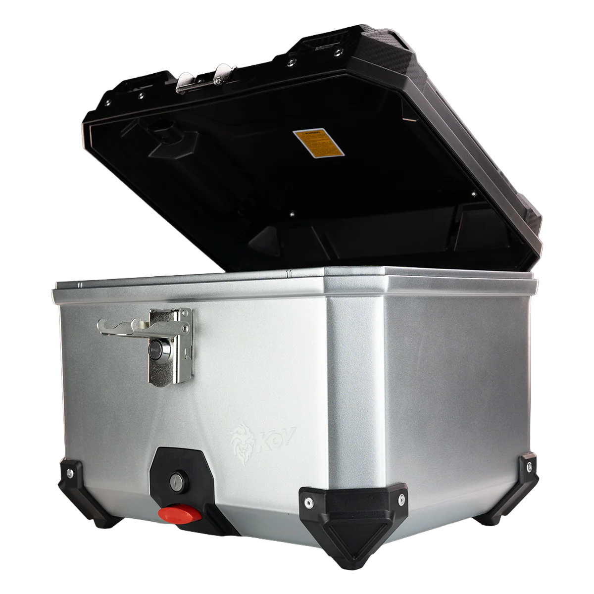 MALETERO TOP CASE SILVER CON RESPALDO 45 L - Image 4