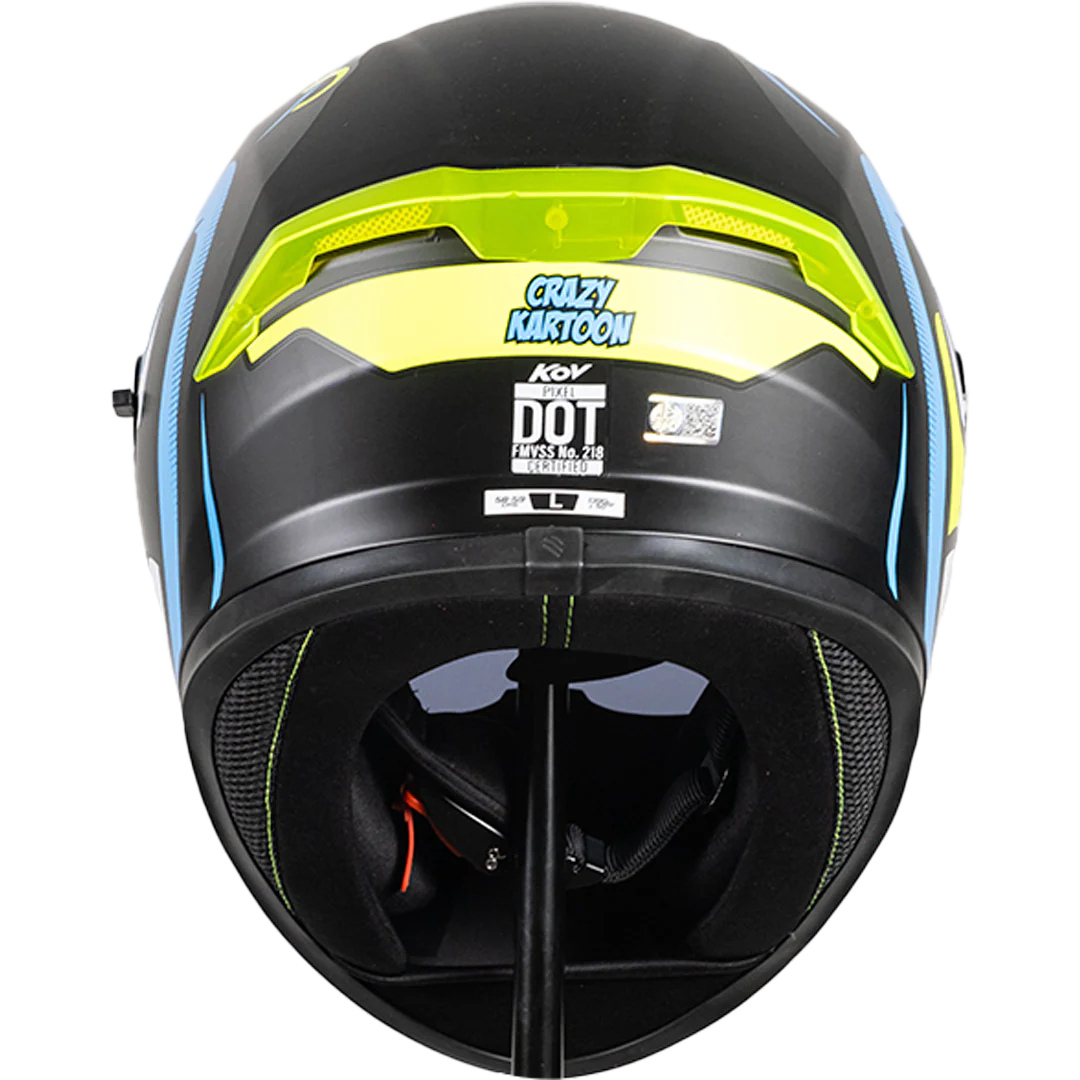 CASCO PIXEL CRAZY AZUL - Image 4