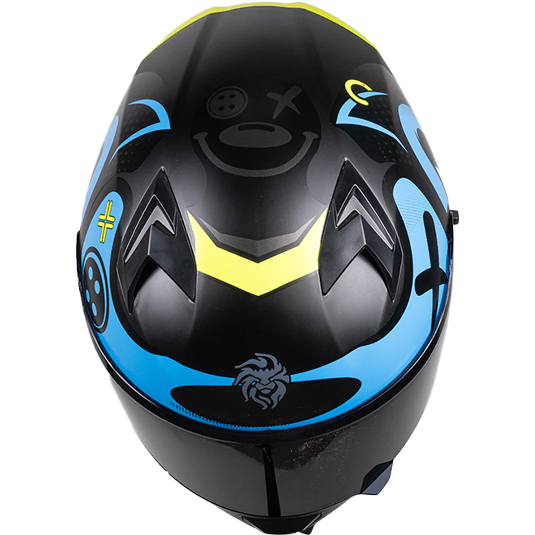 CASCO PIXEL CRAZY AZUL - Image 5