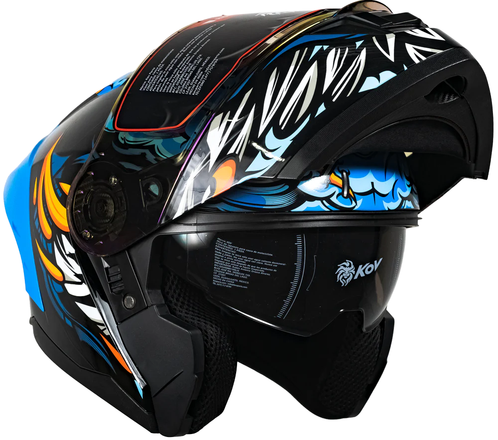 CASCO ZERO RUSH BRAINY AZUL - Image 5