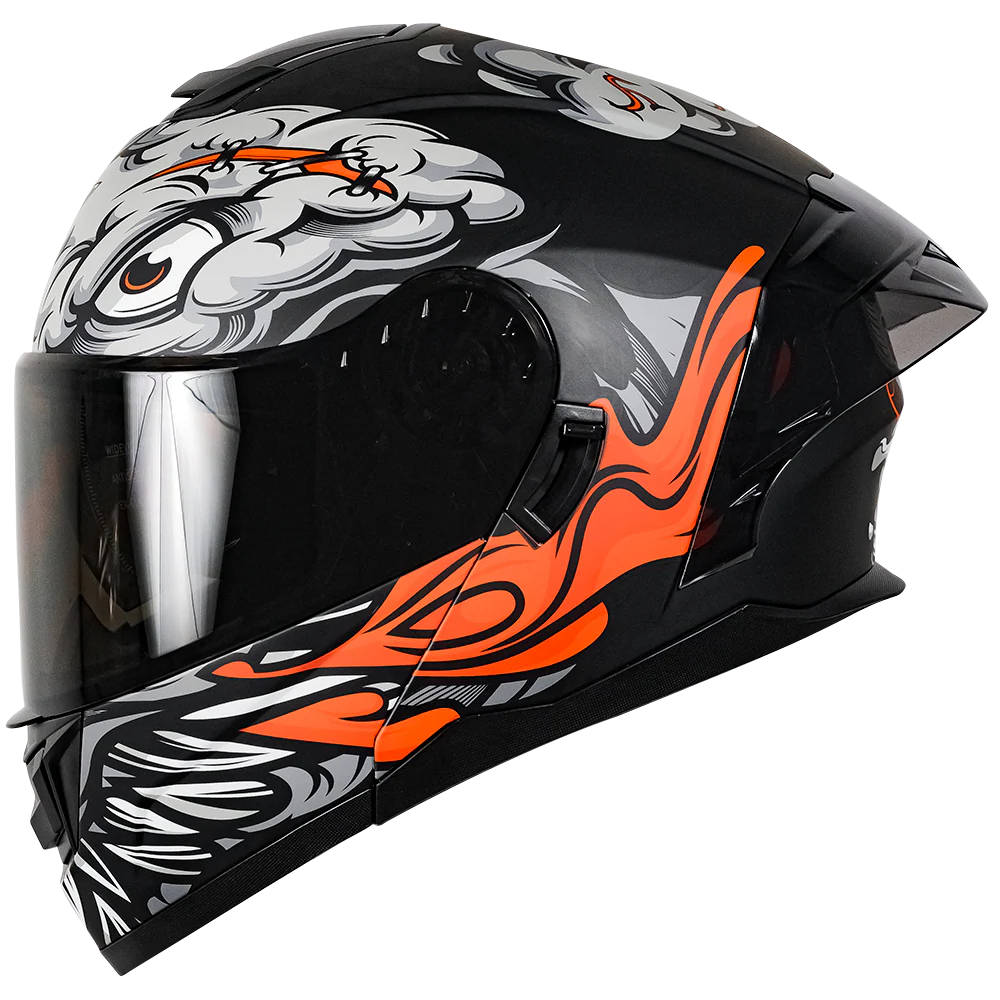 CASCO ZERO RUSH BRAINY GRIS - Image 3