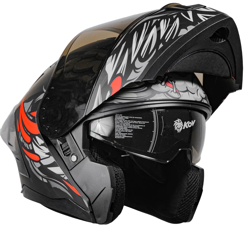 CASCO ZERO RUSH BRAINY GRIS - Image 5