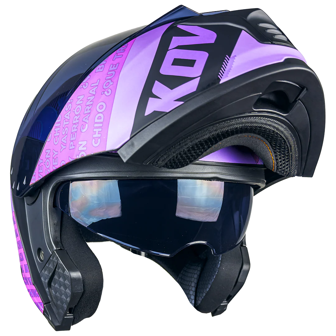 CASCO THUNDER FLOW MORADO - Image 5