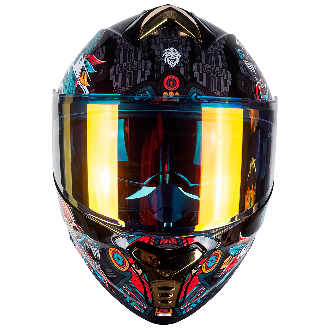 CASCO THUNDER QUETZALCÓATL VERDE - Image 2