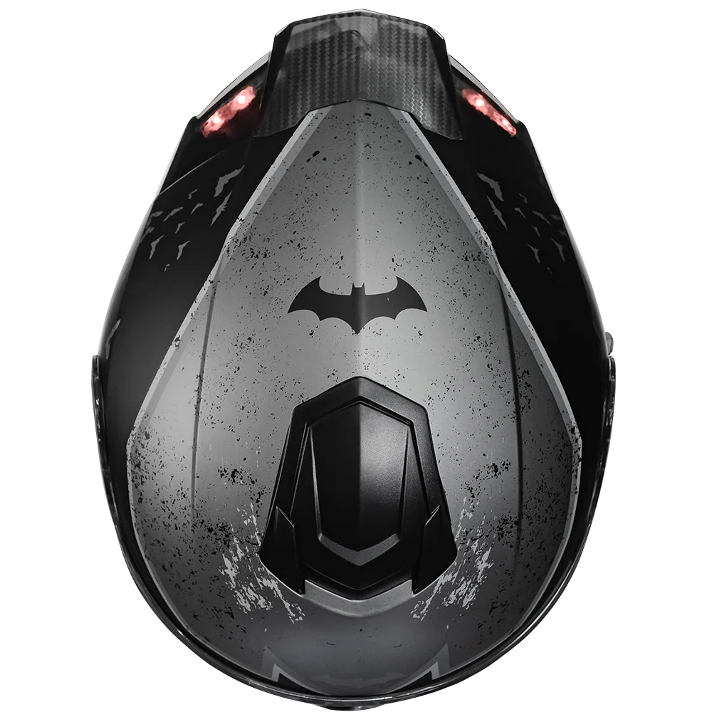 CASCO ZERO DC BATMAN GRIS ABATIBLE - Image 4
