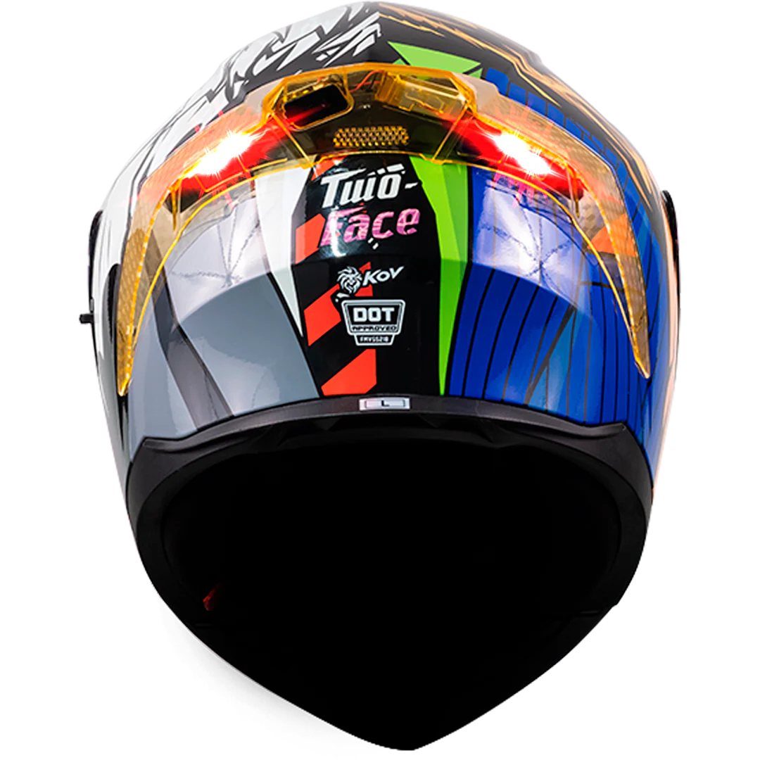 CASCO ZERO DC TWO FACES ROJO - Image 4